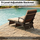 Folding Wicker Chaise Lounge (1- or 2-Pack) product image
