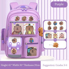 Cute Capybara School Backpack product image