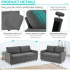 75.6" Sofa Couch with Removable Couch Cover product image