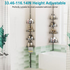 Floor-to-Ceiling Corner Shower Caddy  product image