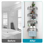 Floor-to-Ceiling Corner Shower Caddy  product image