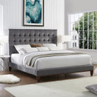 Bond Velvet Button Tufted Bedframe product image