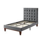 Bond Velvet Button Tufted Bedframe product image