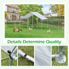 146 Sq.Ft Large Walk-in Chicken Coop Run product image