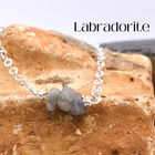 Mini Bar Gemstone Necklace product image