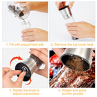 NewHome™ Stainless Steel Salt or Pepper Grinder product image