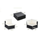 Rattan 7-Piece Outdoor Patio Sectional Sofa product image