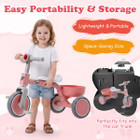 Honeyjoy 2-In-1 Kids' Auxiliary Tricycle product image