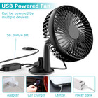USB Portable Car Fan product image