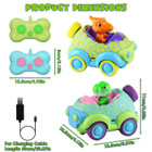 Kids' Dinosaur Remote Control Car (2-Pack) product image