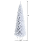 7ft Unlit Artificial Pencil Christmas Tree with Metal Stand product image