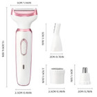 Women's 4‑in‑1 Rechargeable Electric Shaver Kit product image