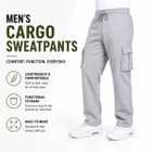 Men's Modern Fit Fleece Lined Jogger Sweatpants product image