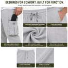 Men's Modern Fit Fleece Lined Jogger Sweatpants product image