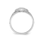 Pure Heart Ring in Sterling Silver with Synthetic Cubic Zirconia (CZ) product image