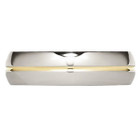 6mm Men's Chisel Titanium Yellow Plated Wedding Band Ring product image
