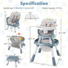 Babyjoy Convertible Baby High Chair product image