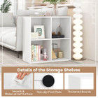 4-Cube Open Bookshelf with Anti-Tip Kits and Non-Slip Footpads product image