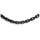 20" Men's Necklace in Stainless Steel with Black Plating product image
