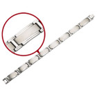 9.5" Men's Bracelet in Stainless Steel product image