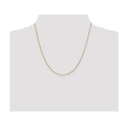 14K Yellow Gold Diamond Cut Cable Chain Necklace in 20" product image