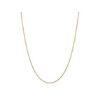 14K Yellow Gold Diamond Cut Cable Chain Necklace in 20" product image