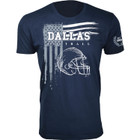 Men's Vintage USA Flag Football T-Shirt product image