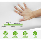 NewHome™ Contoured Ergonomic Bamboo Memory Foam Pillow product image