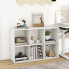 6-Cube Open Bookshelf with Anti-Tip Kits and Non-Slip Footpads product image