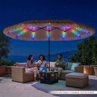Double-Sided Thatched Tiki Patio Umbrella product image