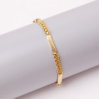 18K-Gold-Filled Bismark/Bar Anklet product image