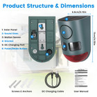 3-in-1 Ultrasonic Solar Animal Repeller (1- or 2-Pack) product image