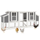 98'' Large Chicken Coop with Run with Pull-Out Tray (for 6-8 Chickens) product image