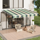 8.2'x6.5' Retractable Awnings for Patio Sun Shade Shelter product image