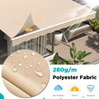 8.2'x6.5' Retractable Awnings for Patio Sun Shade Shelter product image