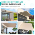 8.2'x6.5' Retractable Awnings for Patio Sun Shade Shelter product image