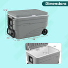 Portable Wheeled Ice Cooler product image