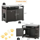 Hidden Cat Litter Box Cabinet product image