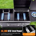 5-Burner Propane Gas Grill and Griddle Combo product image