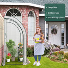 7 x 3.5 x 7-Foot Lean-to Greenhouse with Flower Rack product image