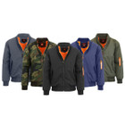 Women's Heavyweight Oversize Loose-Fit  Bomber Jacket  product image