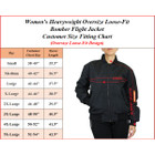 Women's Heavyweight Oversize Loose-Fit  Bomber Jacket  product image