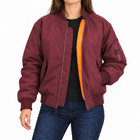 Women's Heavyweight Oversize Loose-Fit  Bomber Jacket  product image