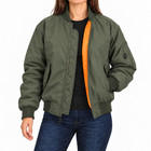 Women's Heavyweight Oversize Loose-Fit  Bomber Jacket  product image
