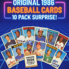 1986 Vintage Baseball Cards – Surprise 10 Pack (Original Topps Collection) product image