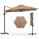 9FT Cantilever Patio Umbrella with 2-Section Design product image