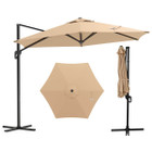 9FT Cantilever Patio Umbrella with 2-Section Design product image
