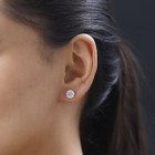 925 Sterling Silver Moissanite Stud Earrings product image