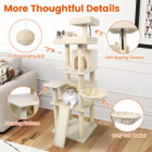 65” Tall Multi-Level Cat Tree  product image