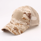 Military-Style Tactical Patch Hat with Adjustable Strap product image